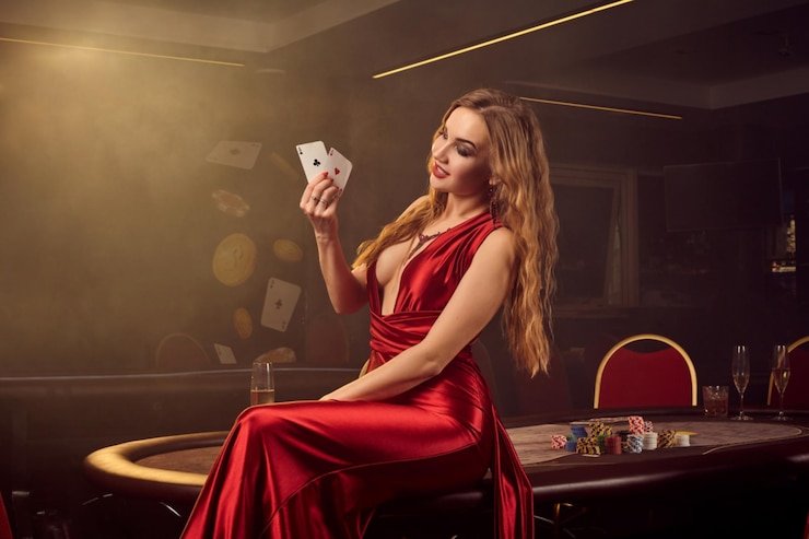 Klub VIP fantatogel dengan nuansa biru es